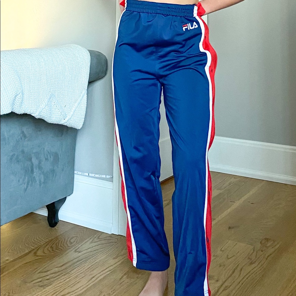 Vintage Fila Tear Away Pants